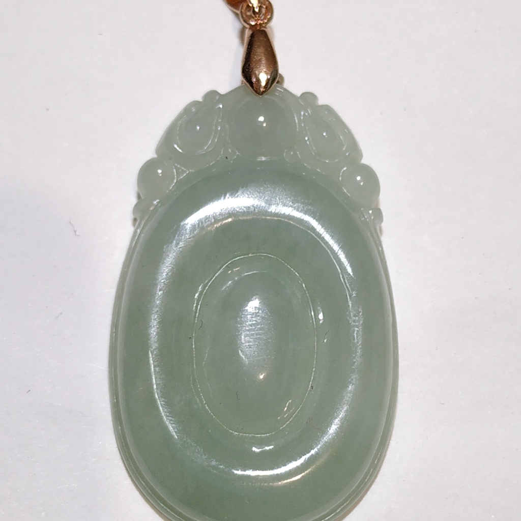 New Lady's Authentic A Myanmar Jade Pendant